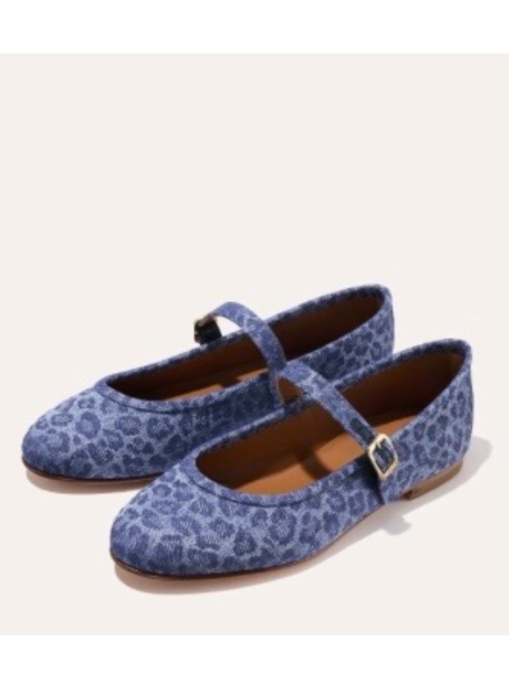 Margaux The Demi Jane - Leopard Denim size 39.5 M
